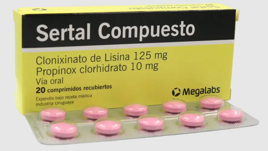 Sertal Compuesto clonixinato de lisina y Propinox clorhidrato