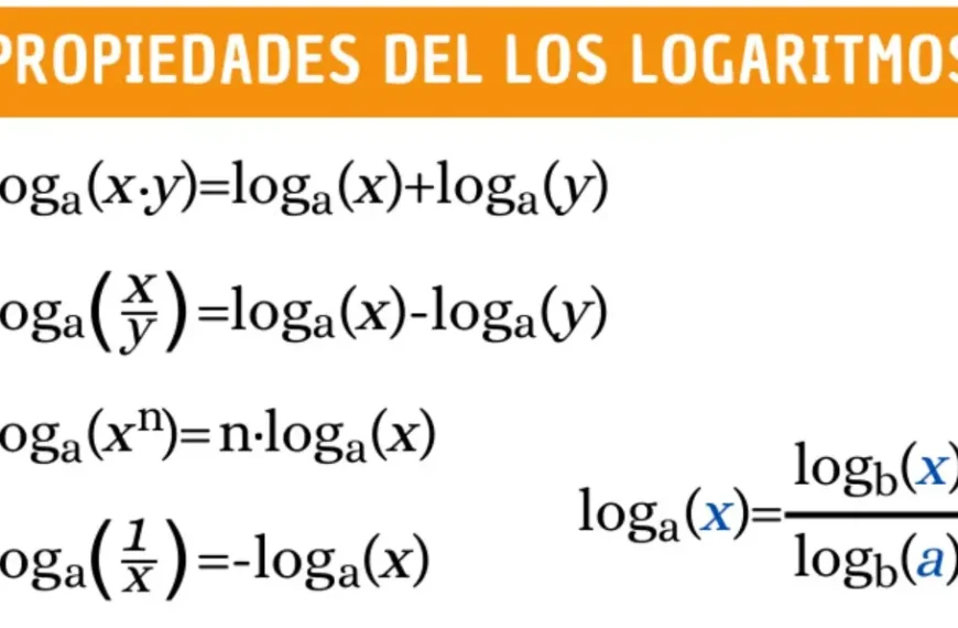 leyes de los logaritmos